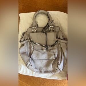 Authentic Chloe lock chain bag